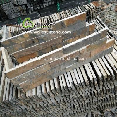 Rusty Slate Stack Stone Veneer / Ledgestone / Cultured Stone Wall Tile