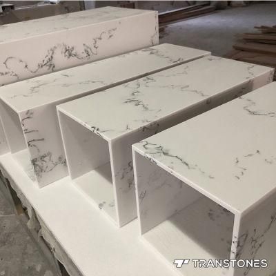 Customized Size Translucent White Polished Faux Onyx Light Box
