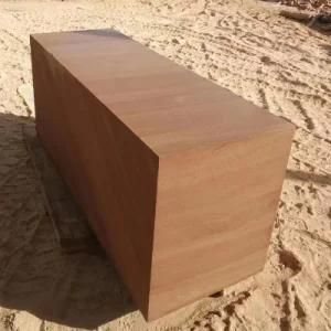 Cut to Size Pink Natural Sandstone Wall Paving Slate Facades Panels