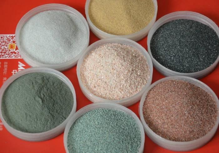 Professional Factory Manufacturing Black and White Colored Sand China Black Sand