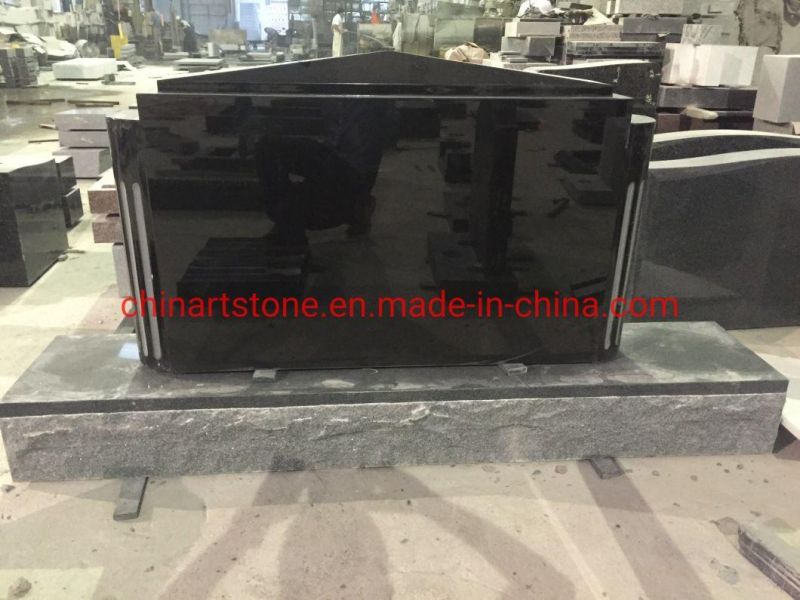 Simple Granite Tombstone for Ceremony