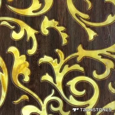 Transtones Polished Slab Price Artificial Onyx Panel Sheet Wall Panels