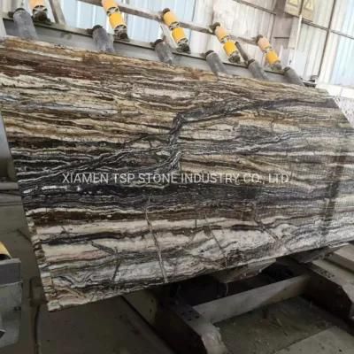 Zebra Onyx Wooden Onyx Marble Slab
