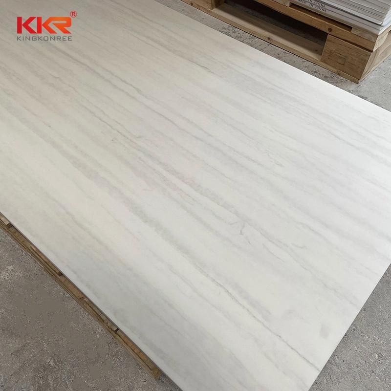 Building Material Big Slab Stain Resistant Solid Surface Resin Acrylic Stone Sheets