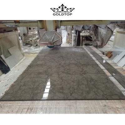 Polished Natural Stone Grey Marble Slabs for Floor/Wall/Worktops/Table/Kitchen/Bathroom/Background