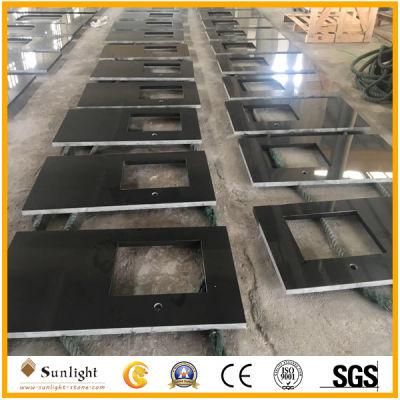 Shanxi Black Granite Countertop Vanity Top Kitchen Top