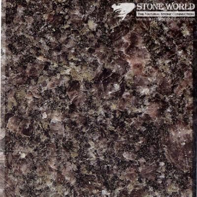 Polished New Mahogany Granite Tiles for Flooring &amp; Wall (MT044)
