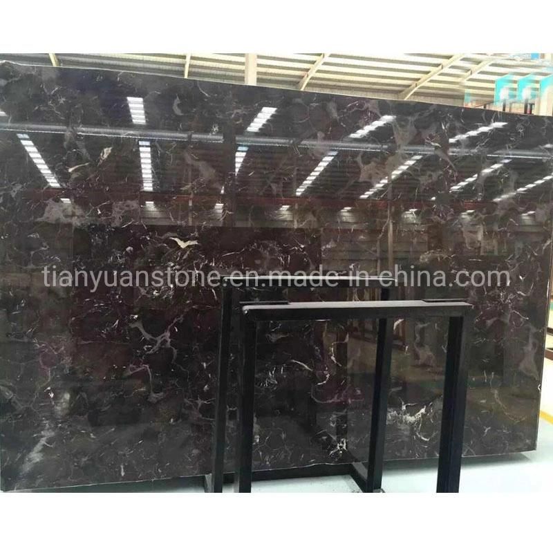 Brown Marble Slab or Tiles, Coffee Marble, Dark Emperador