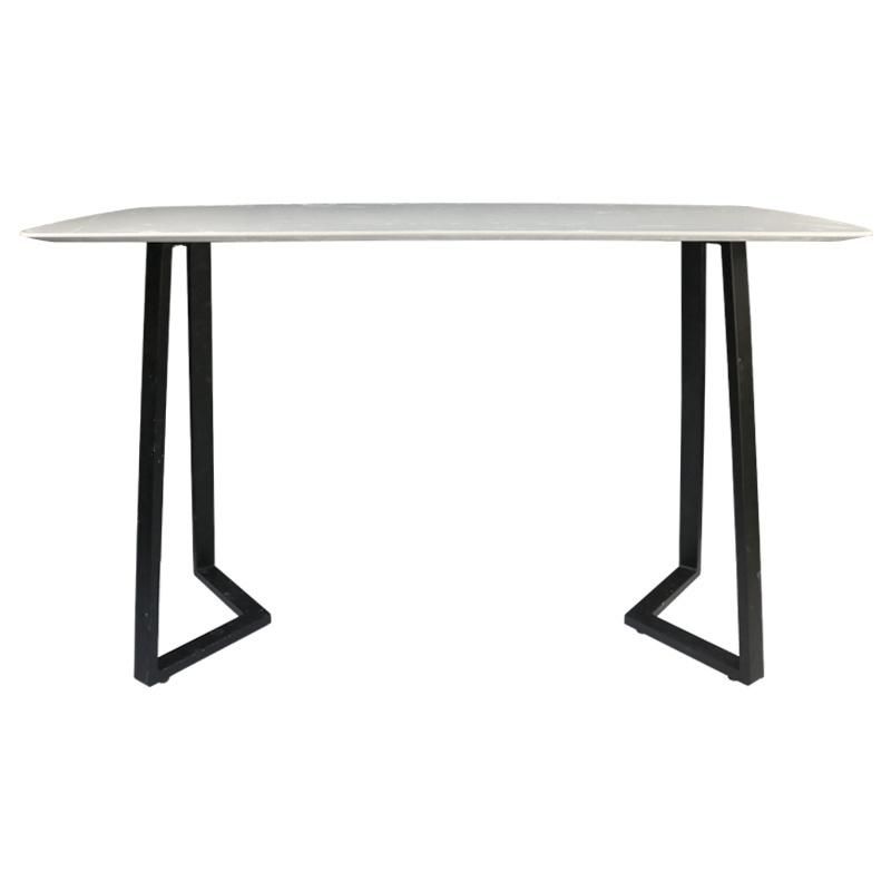 High Quality Luxury Modern Stainless Steel Living Room Furniture Marble Stone Countertop Marble Table Coffee Table Dining Table