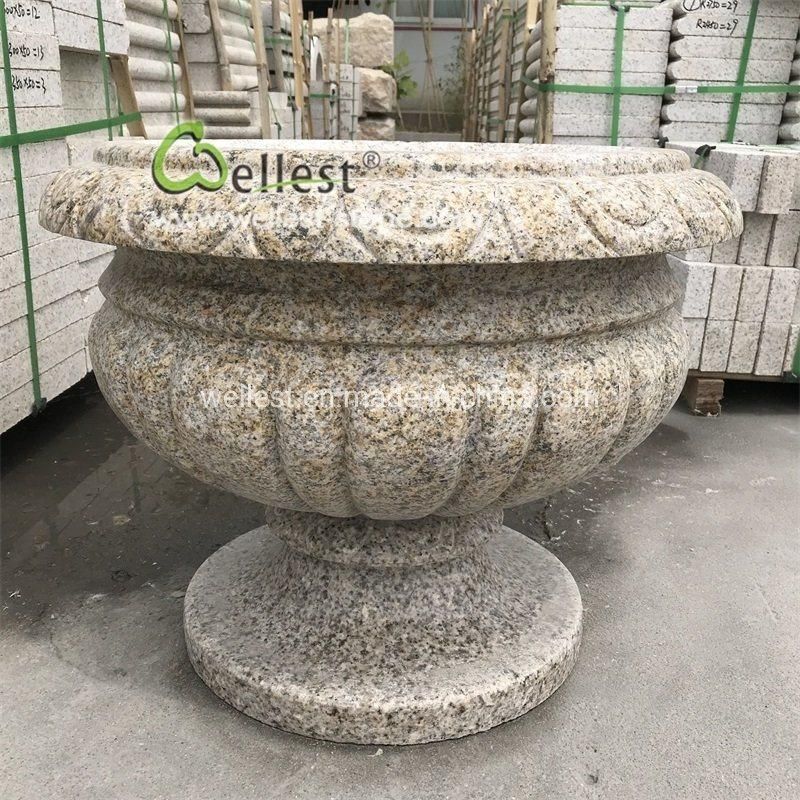 G350 Bush Hammered Beige Granite Tiles, Paving Slabs, Driveway Paving Stone