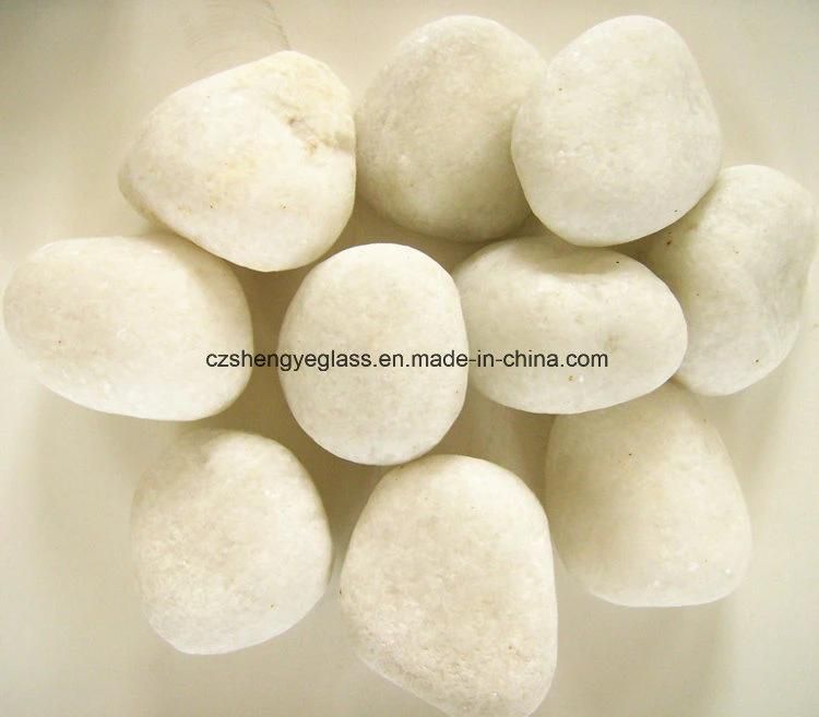 Mixed Color Natural Cobble, River Stone, Quartz Garden Pebble Stone