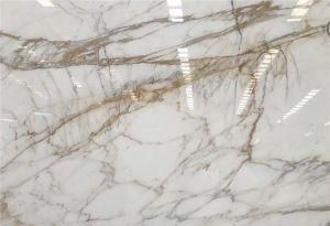 Polished Calacatta Gold White Marlbe Slab