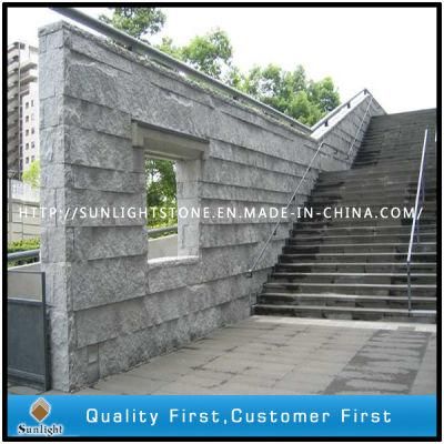 G654 Dark Grey Granite Mushroom Wall Stone for Building Wall