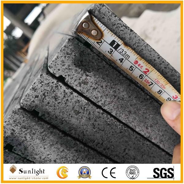 Polished Natural G654 China Black Granite for Tiles/Vanity Tops
