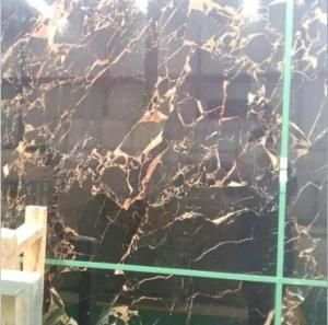 Italy Interior Decoration Rojo Alicante Black Marble