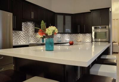 White Quartz Kitchen Countertop/Vanity Top
