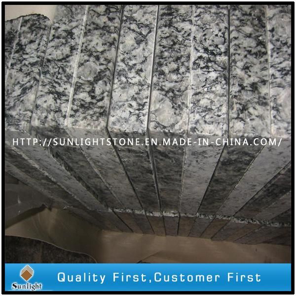 Cheap Chinese Seawave White Granites for Stairs or Floor Tiles