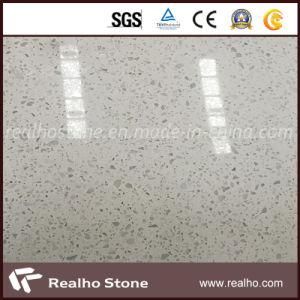 Polished Artificial White Sparkle Quartz Stone