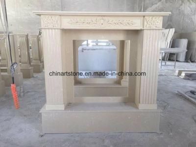 Wholesale Europe Nature Marble Fireplace for House Decoration