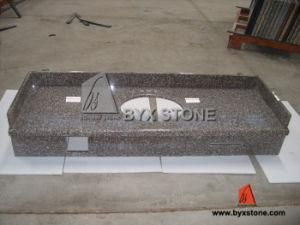 G664 Bainbrook Brown Granite Bathroom Vanity Top