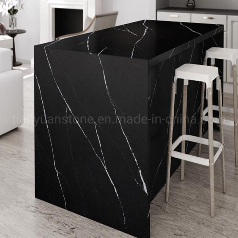 Fantasy Granite/Marble Natural Stone Super White/Grey Calacatta Quartzite Countertops Island for Kitchen Furniture Design