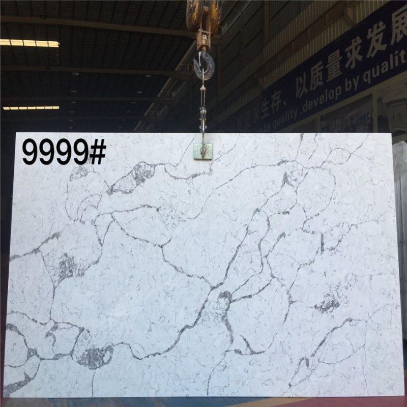 Look Nice Calacatta Quartz Stone with Good Quality