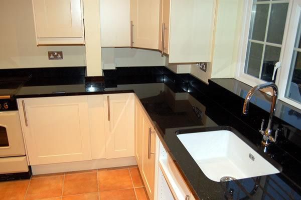 Black Granite Stone Vanity Top/Countertops for Kitchen or Bathroom