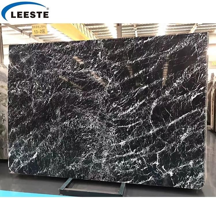 Whole Sale Nero Italian Black Marble Designs with White Veins