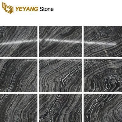 Natural Stone Ancient Wood Vein Marble Slabs Floor Tiles