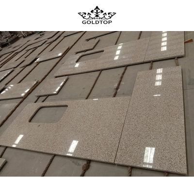 Custom Size Granite Stone Kitchen Red Granite Countertops