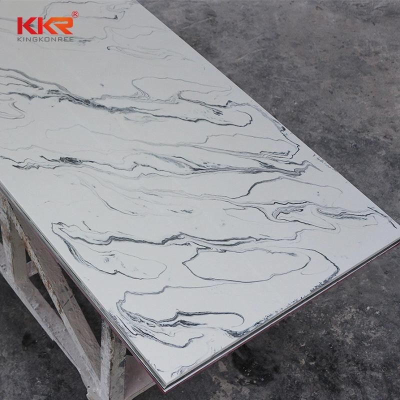 OEM ODM Marble Corian Sheet Pure Acrylic Solid Surface