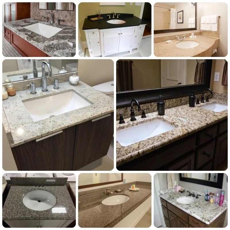 Natural Stone Black Galaxy Granite Kitchen/Table Countertop