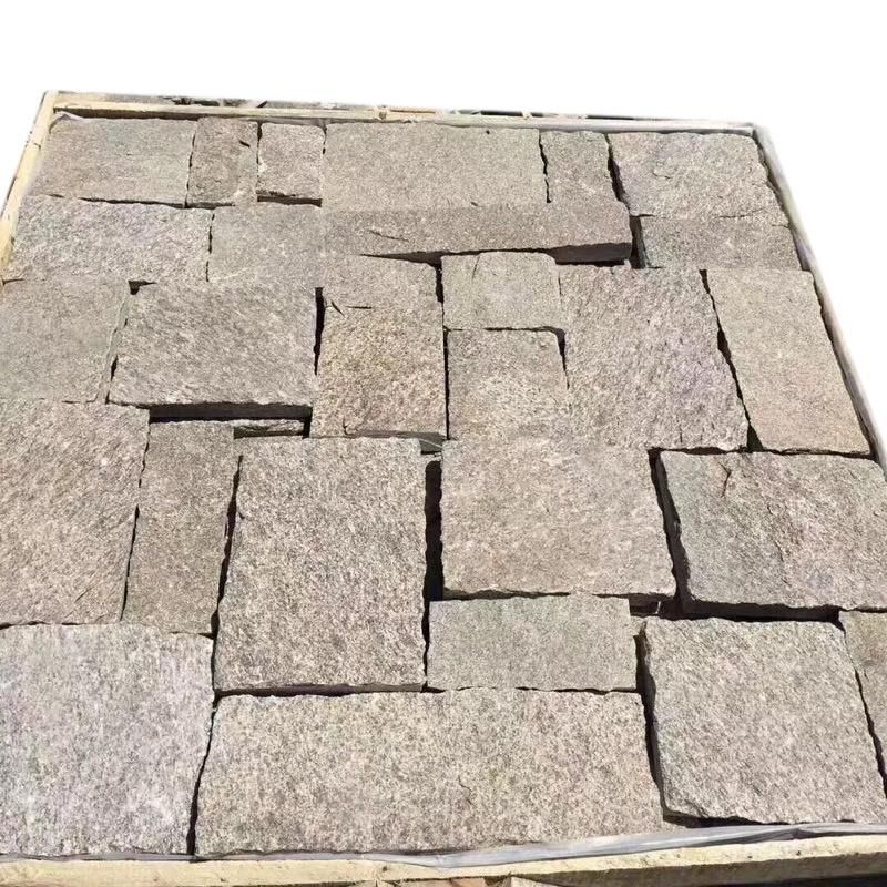 Seasame Yellow Granite Natural Loose Stone Wall Cladding