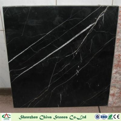 Black Nero Marquina Marble Slabs for Tiles/Countertop/Vanity Top/Wall Tiles
