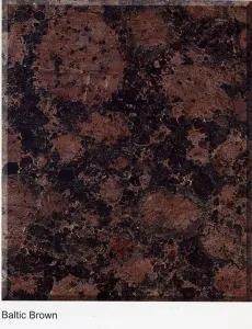Baltic Brown Color Polished Granite for Slab/Tile/Stairs/Sinks