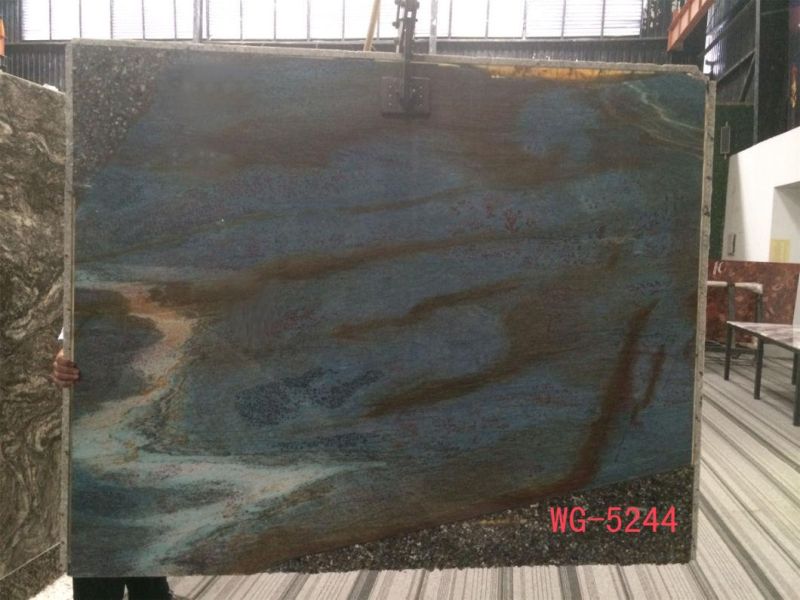 Vincent Blue Marble Slabs for Interior Flooring Wall Decoration