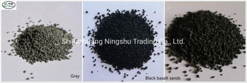 10-40mesh Natural Stone Basalt Chips for Stone Coated Steel Tile