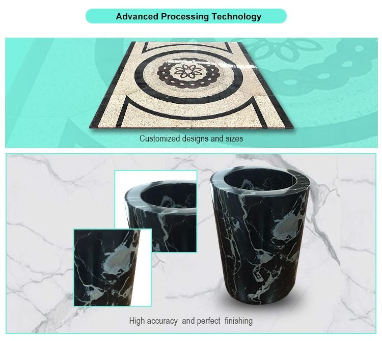 4mm Thin Light Grey Marble Plate for Wall Tiles