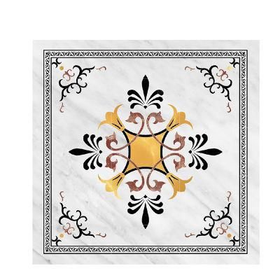 Oriental White Lauren Black Kumquat Jade Various Stone Colors Waterjet Parquet Villa Living Room Entrance Elevator Floor