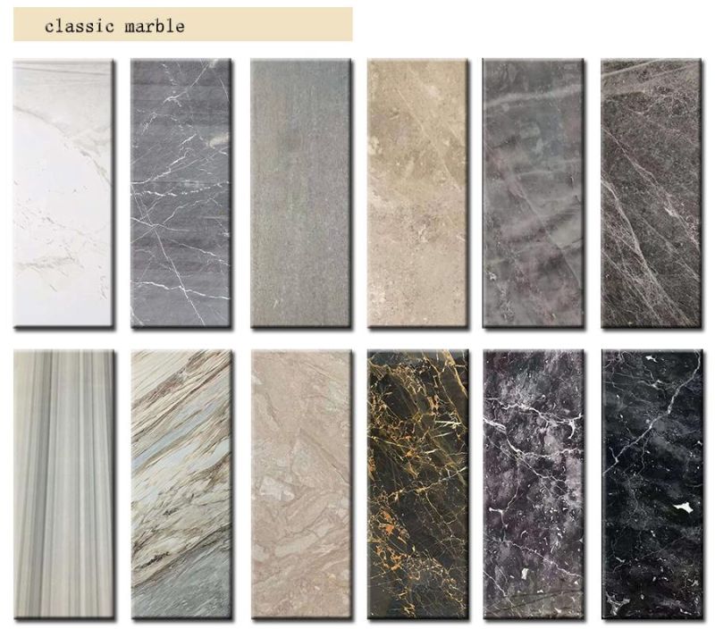 Natural Blue/White/Brown/White/Yellow Marble Slab for Hotel Flooring Kitchen Countertops Design