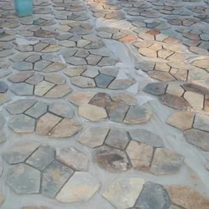 Natural Slate Flagstone Mats Cheap Paving Stone (SMC-R048)