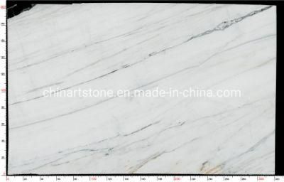New Lincoln White Marble Slab for Wall and Floor Tile