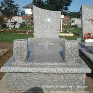 National Grey Granite Headstone for Monument Valley