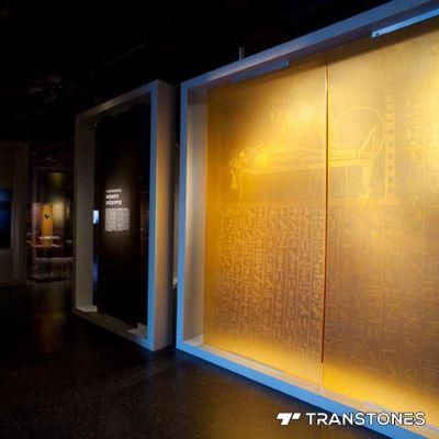 Popular Decorated Translucent PMMA Acrylic Office Door Panel