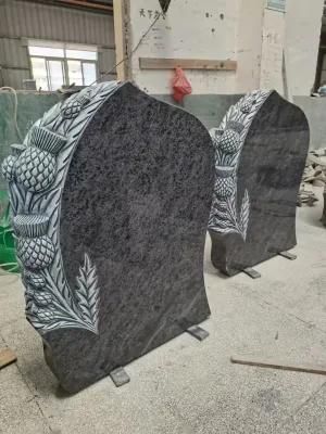 Bahama Blue Custom Engraving Monument &amp; Tombstone