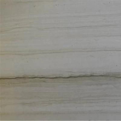 White Bamboo Polished Marble Slabs for Interior Flooring Wall Decoration