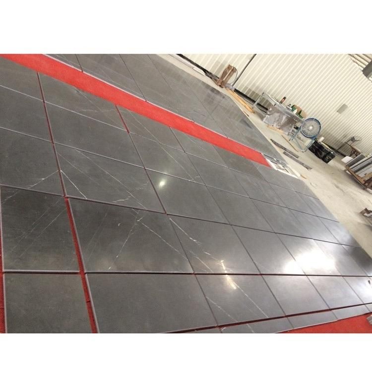 Lobby Pietra Grigia Lucida Marble Slab Grey Marble Wall Design
