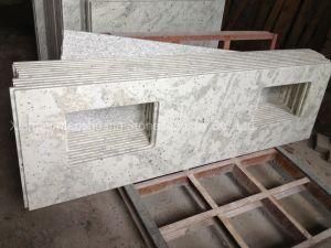 Prefab Andromeda White Granite Kitchen Top Countertops and Vanity Tops