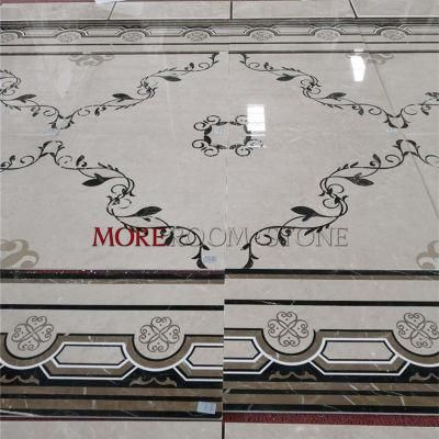 Custom Water Jet Medallion Floor Marble for Sale