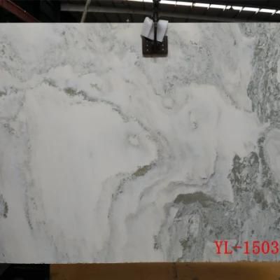 White Lanscape Marble Slabs, Marble Countertops, Marble Tiles and Marble